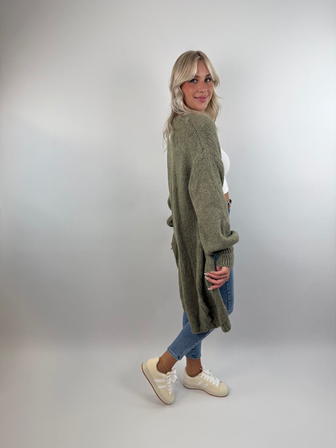 Langer Oversize Cardigan Super Cozy