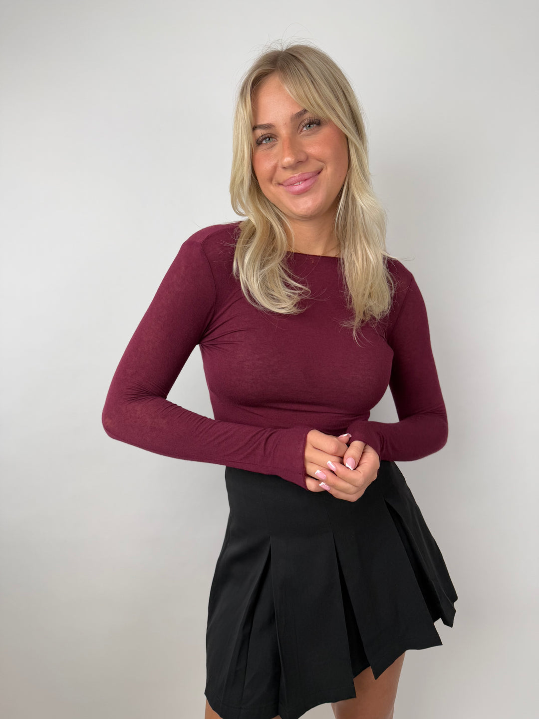 Cashmere Longsleeve Liliana (einfarbig)