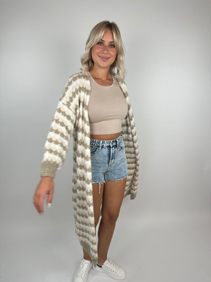 Langer Strickcardigan Jola