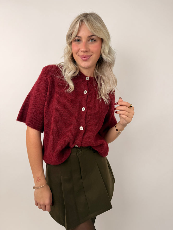 Kurzarm Cardigan Jolina