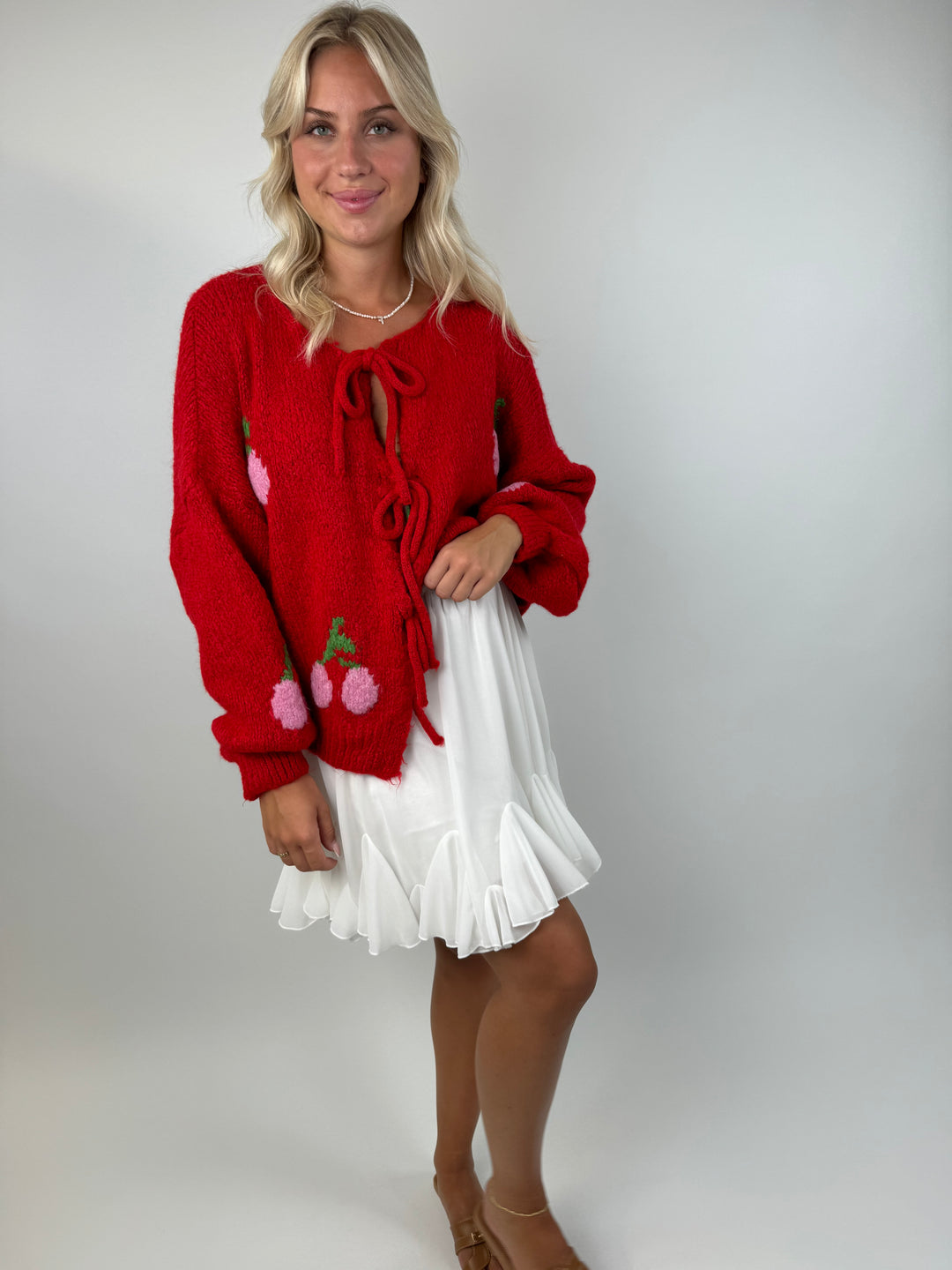 Cardigan mit Schleifen Cute Cherrys