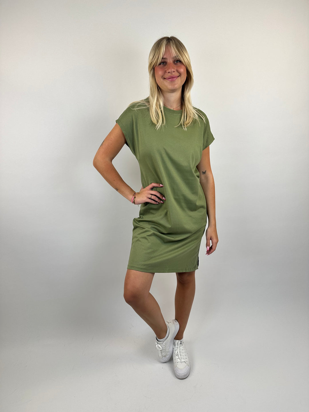 Basic Baumwollkleid Lauren