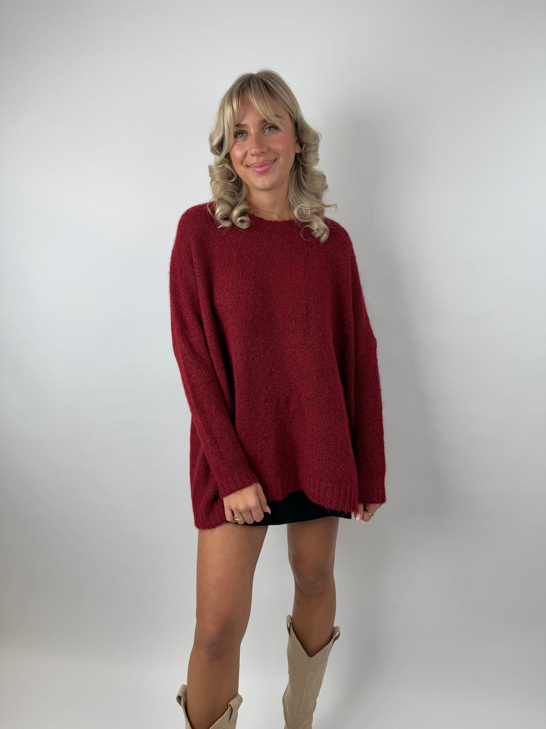 Oversize Strickpullover Casual Intense