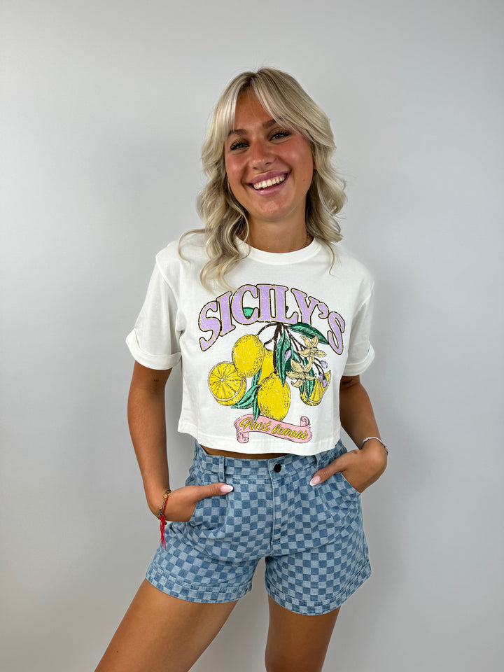 Cropped T-Shirt Sicily