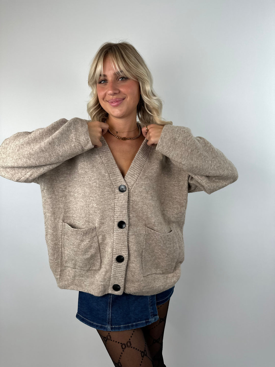 Oversize Cardigan Casual Love