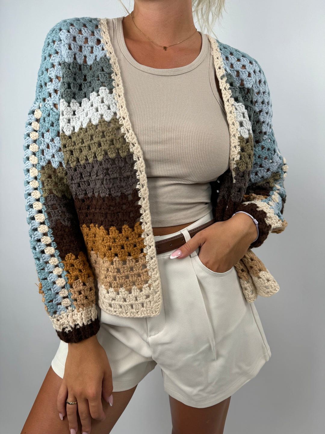 Gehäkelter Cardigan Hazel