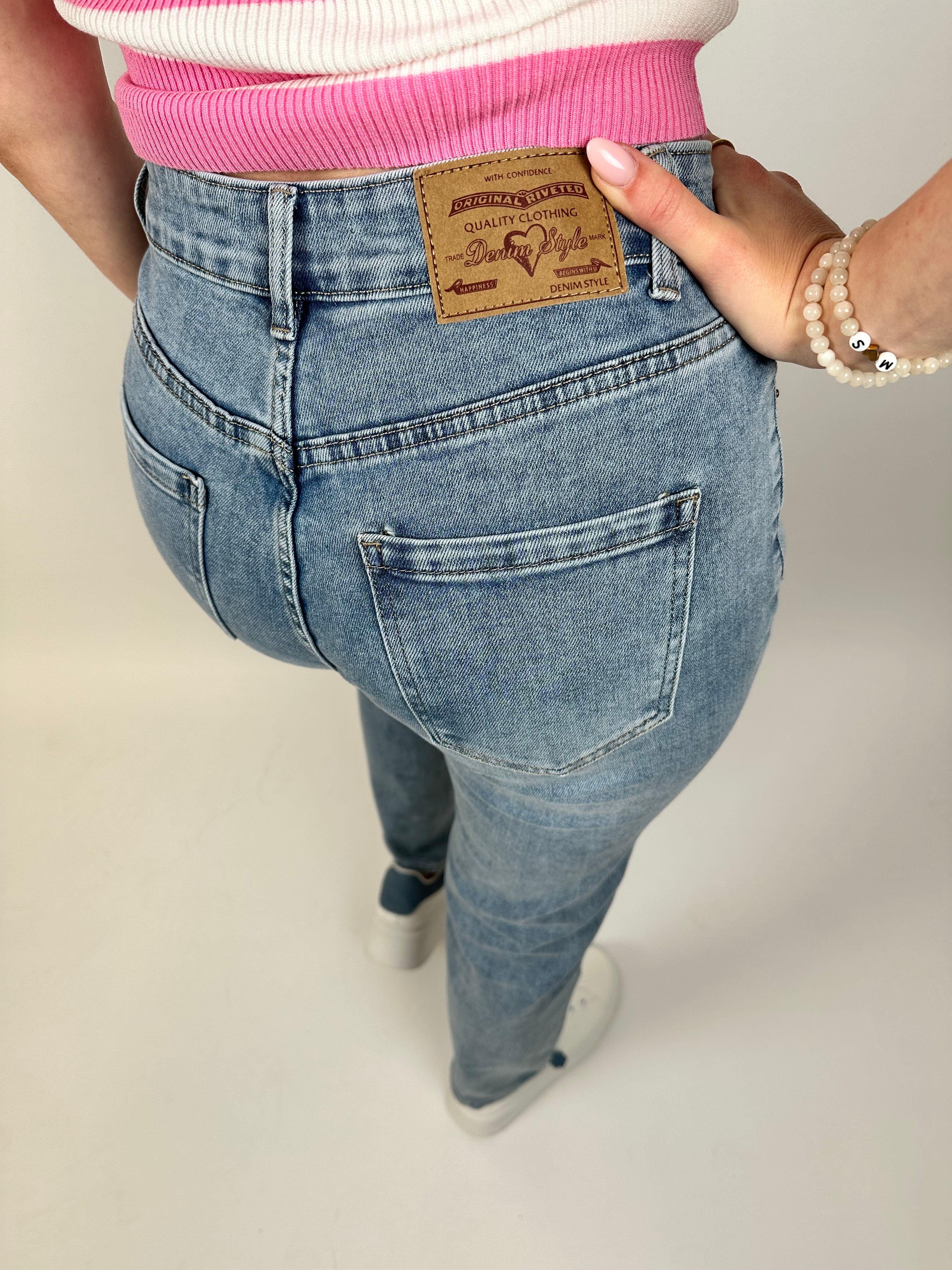 Authentic denim mom jeans online