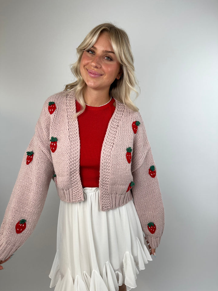 Offener Cardigan Sweet Strawberrys