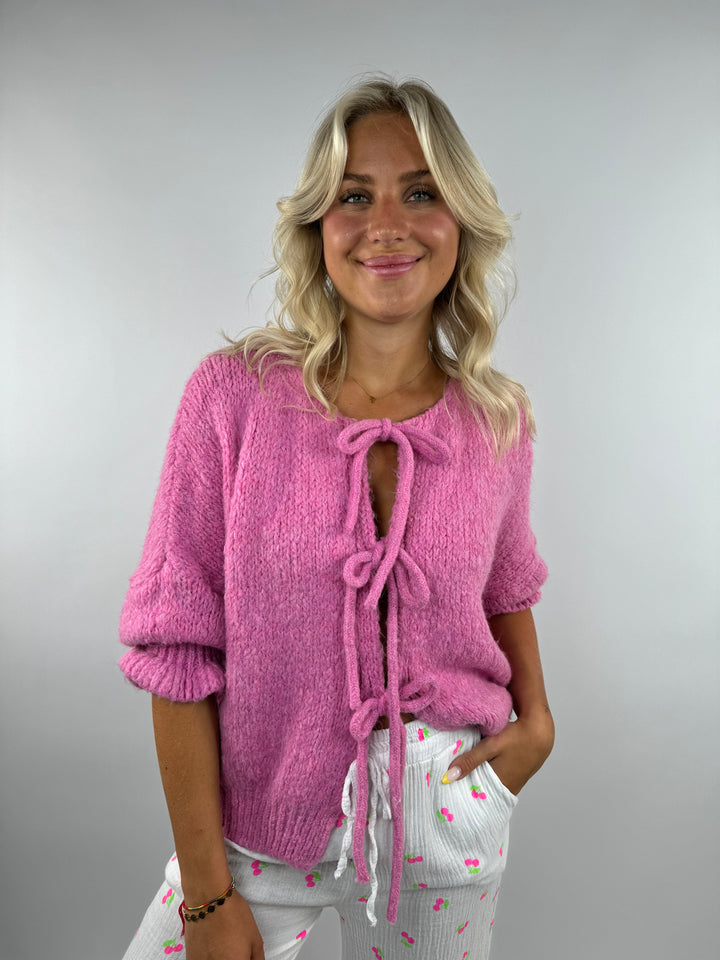 Cardigan mit Schleifen Lilly (3/4-Arm)