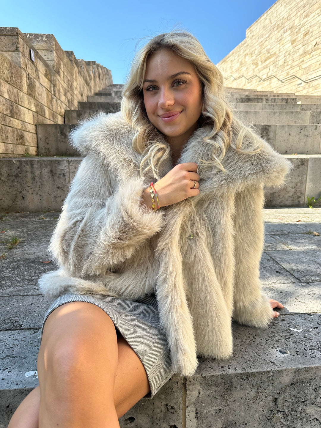 Oversize Fake Fur Jacket Amanda