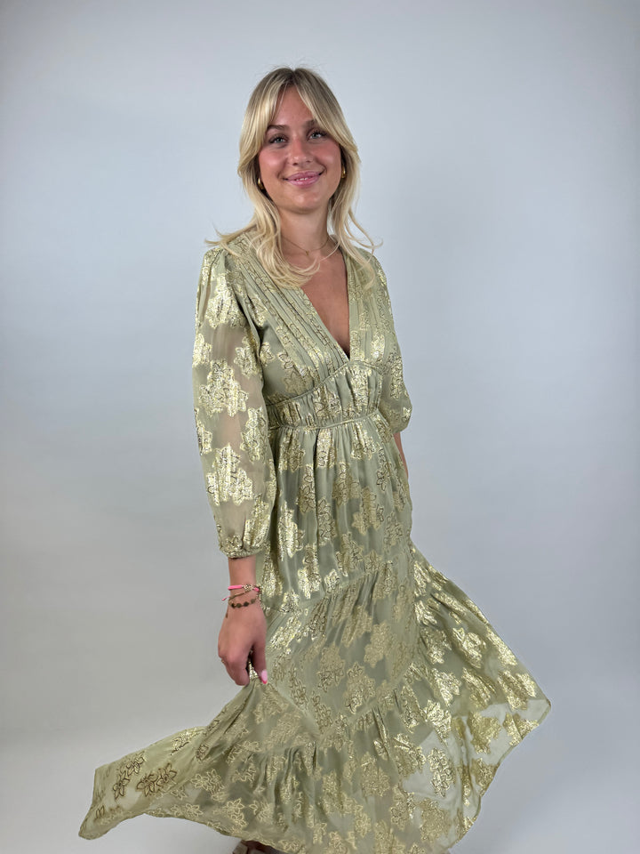 Langes Kleid Golden Summernights