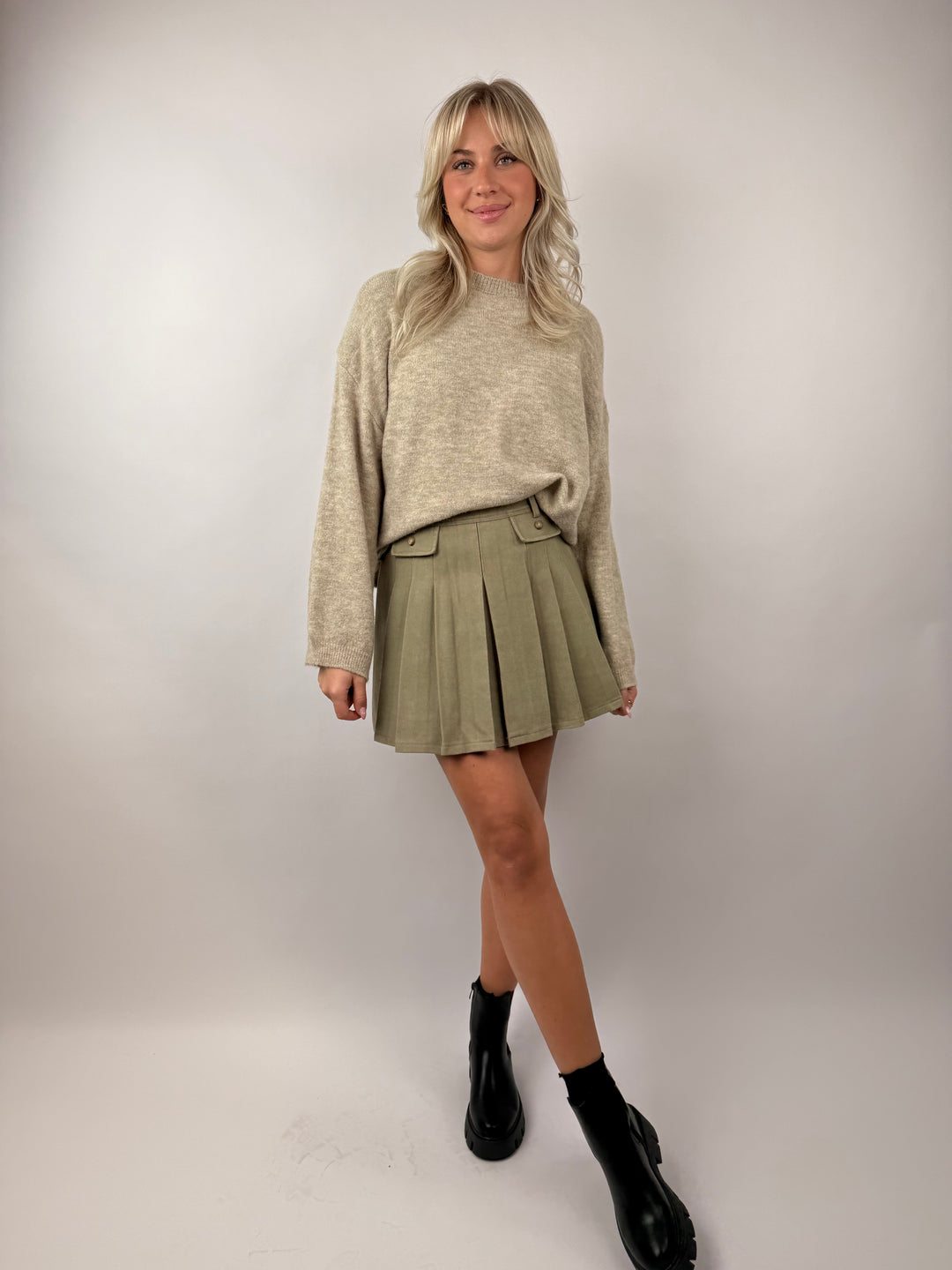 Basic Strickpullover Stella