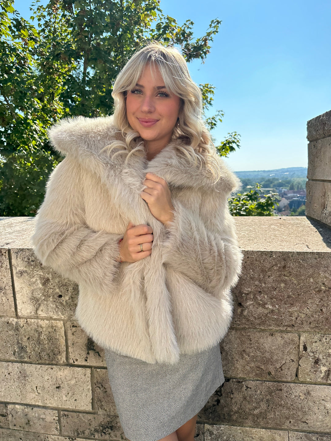 Oversize Fake Fur Jacket Amanda