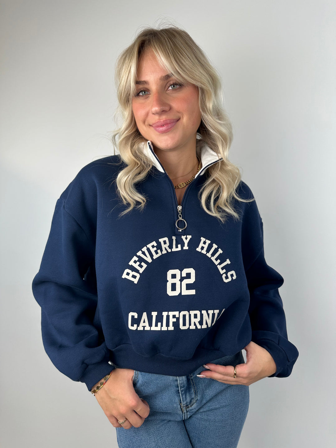 Half Zip Sweater California