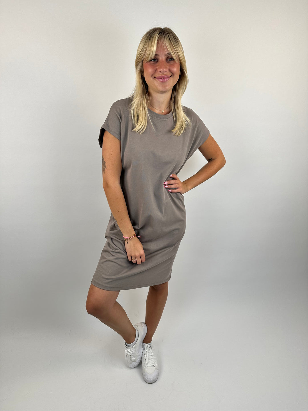 Basic Baumwollkleid Lauren