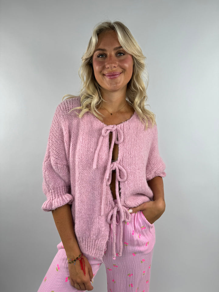 Cardigan mit Schleifen Lilly (3/4-Arm)