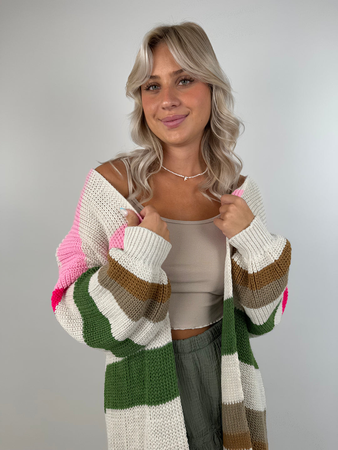 Langer Cardigan Good Vibes