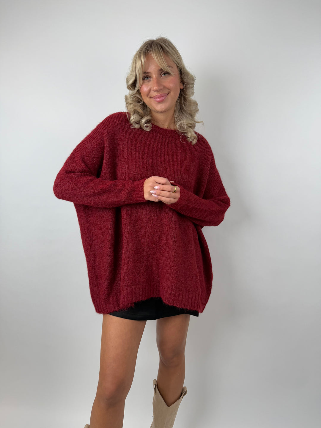 Oversize Strickpullover Casual Intense