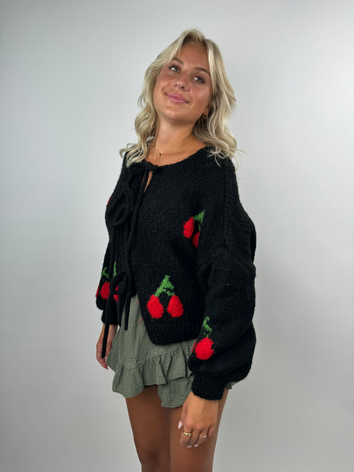 Cardigan mit Schleifen Cute Cherrys