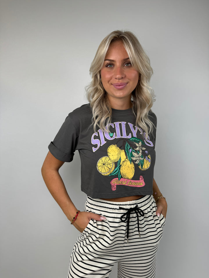 Cropped T-Shirt Sicily