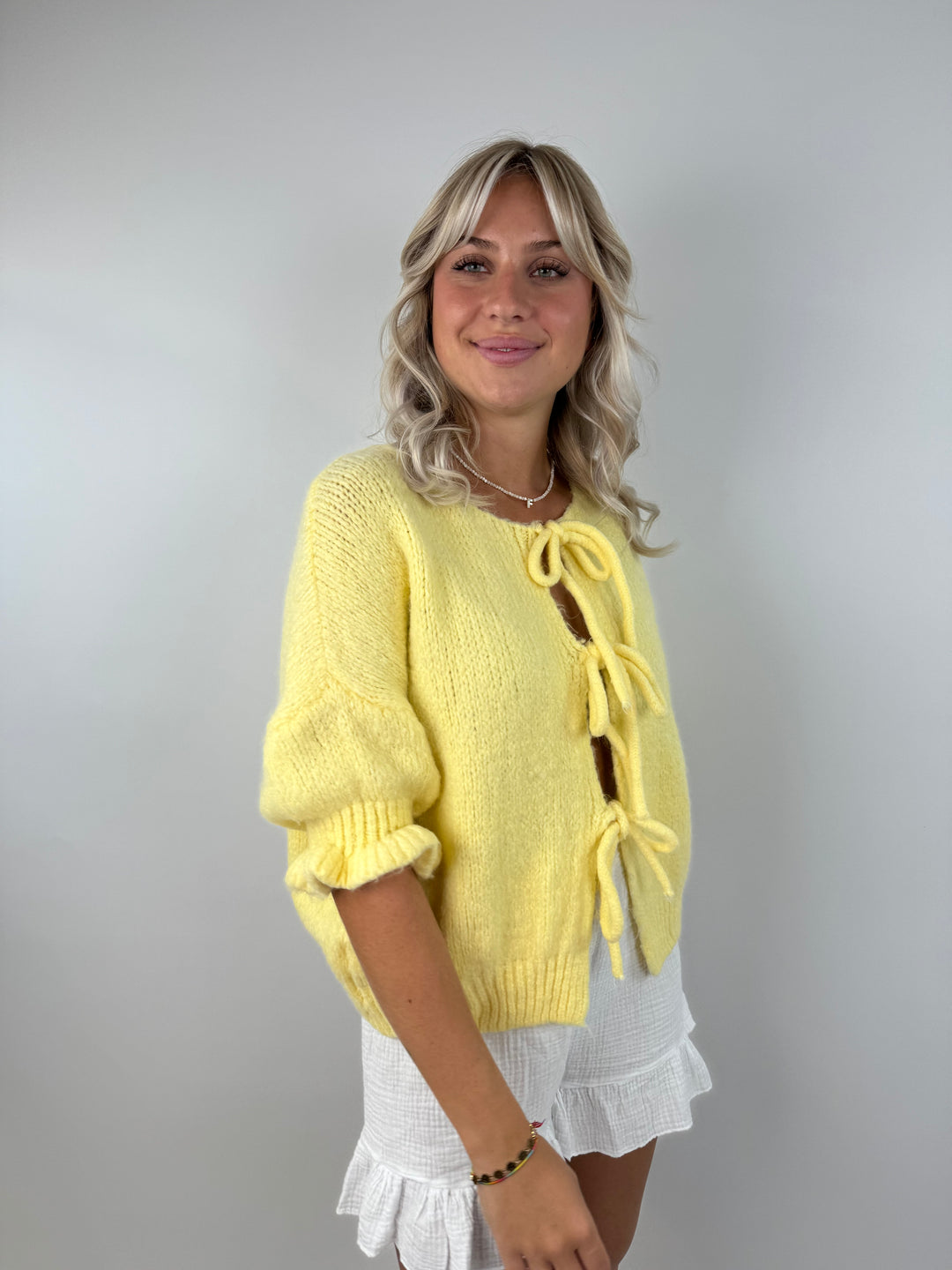 Cardigan mit Schleifen Lilly (3/4-Arm)