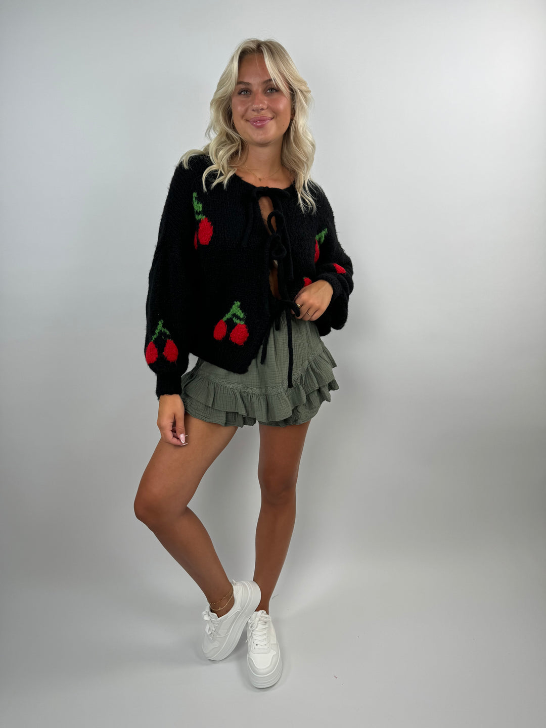 Cardigan mit Schleifen Cute Cherrys