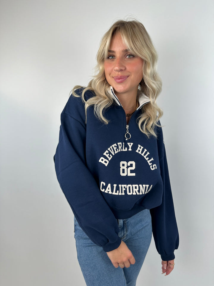 Half Zip Sweater California