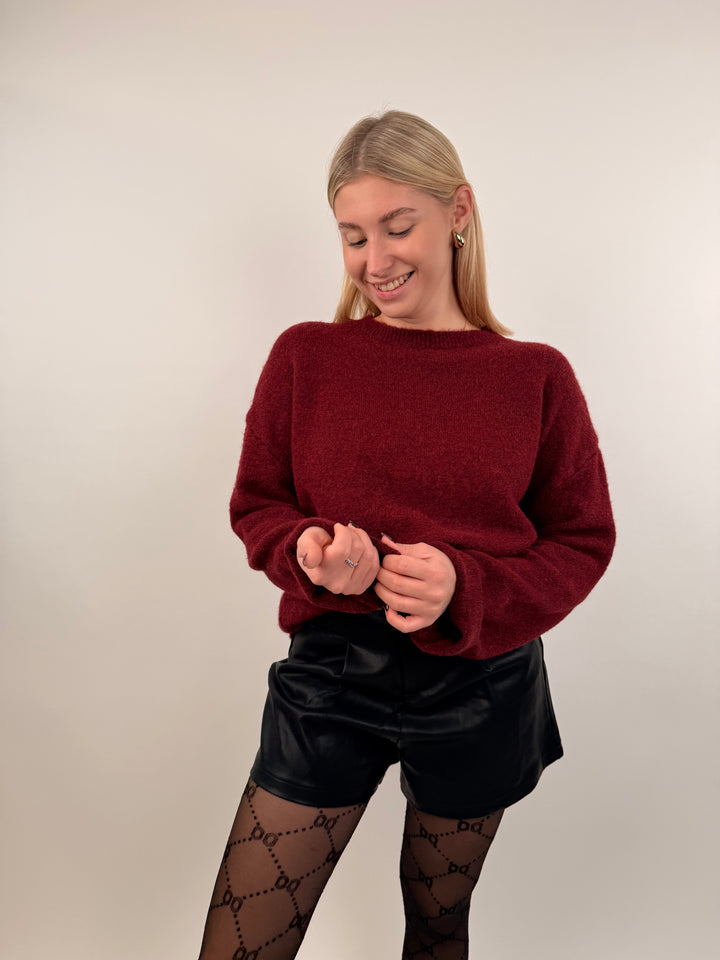 Basic Strickpullover Stella