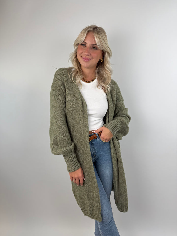 Langer Oversize Cardigan Super Cozy