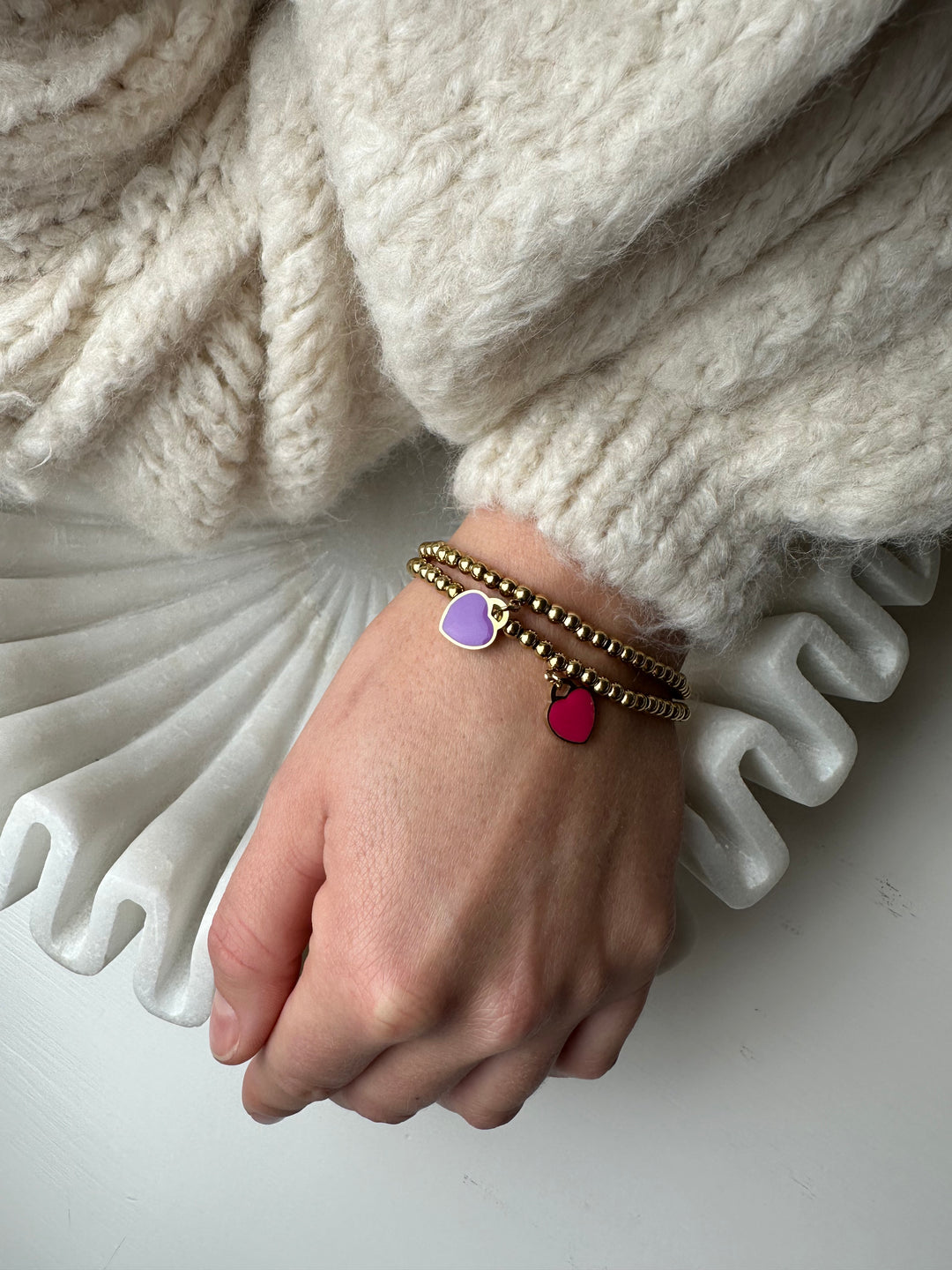 Armband Colorful Hearts