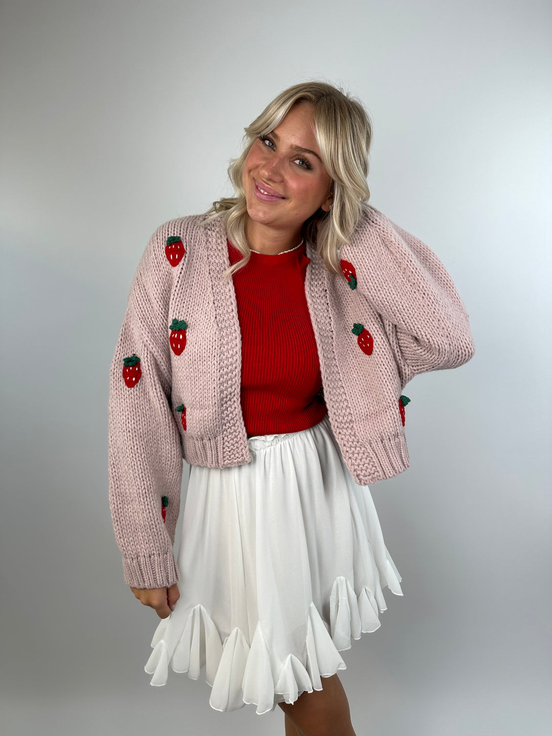 Offener Cardigan Sweet Strawberrys