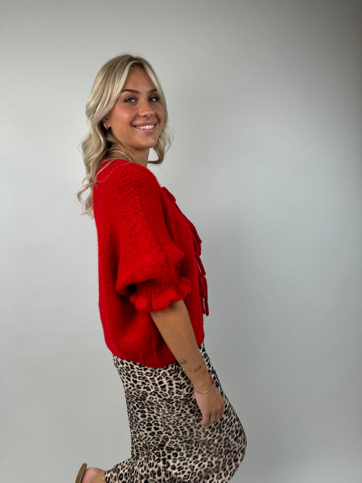 Cardigan mit Schleifen Lilly (3/4-Arm)