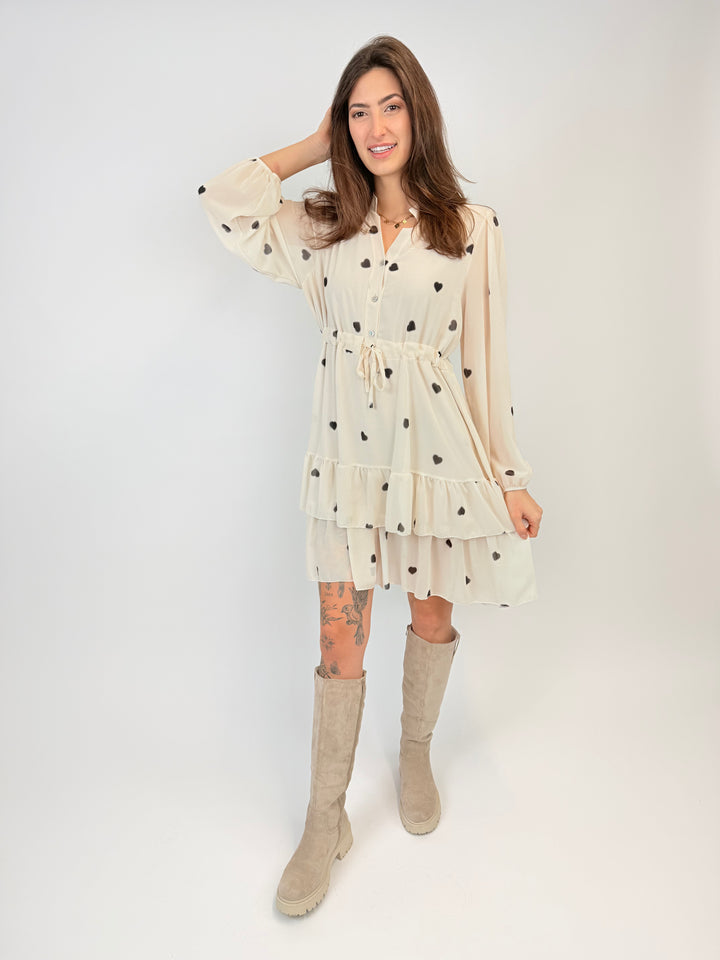 Kleid mit Volant Cute Coeur