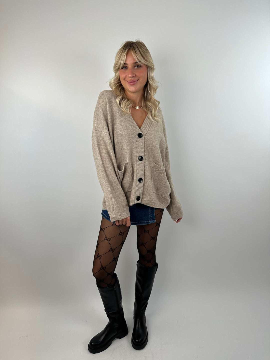 Oversize Cardigan Casual Love