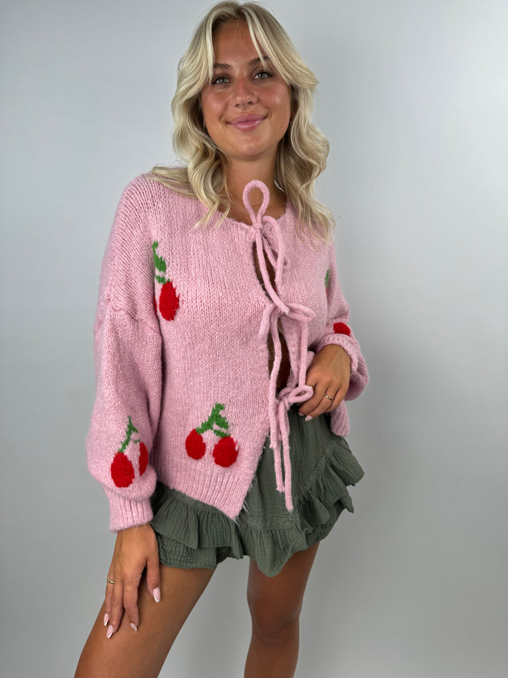 Cardigan mit Schleifen Cute Cherrys