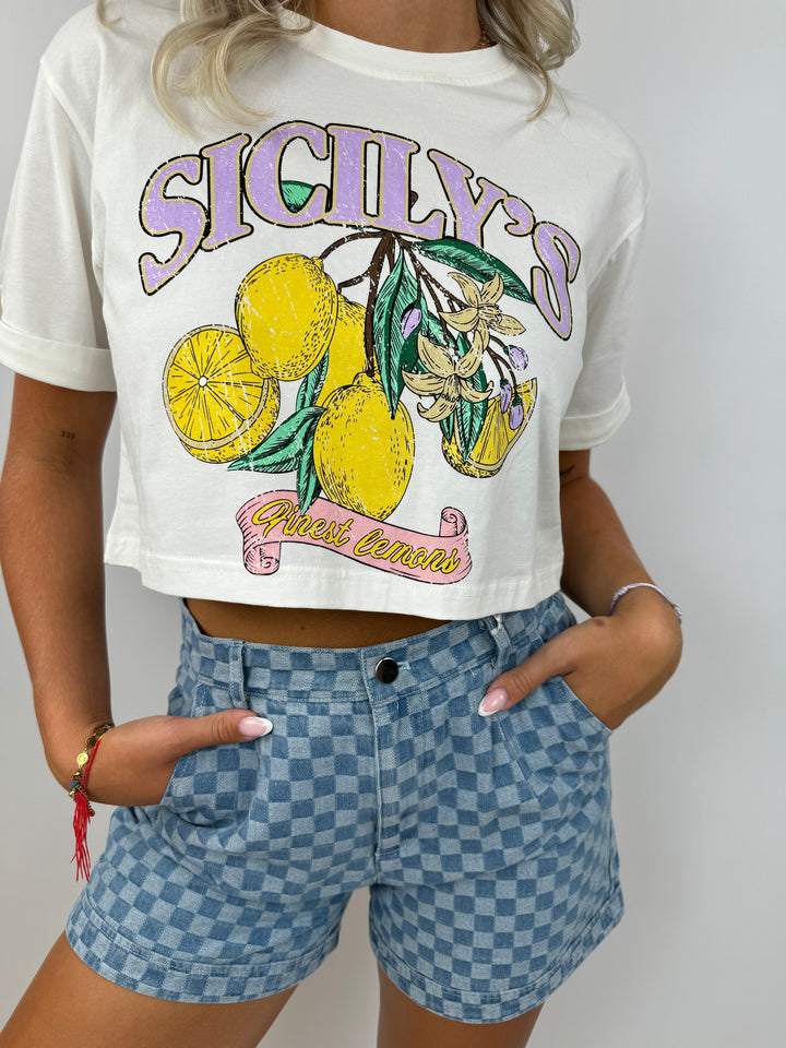 Cropped T-Shirt Sicily