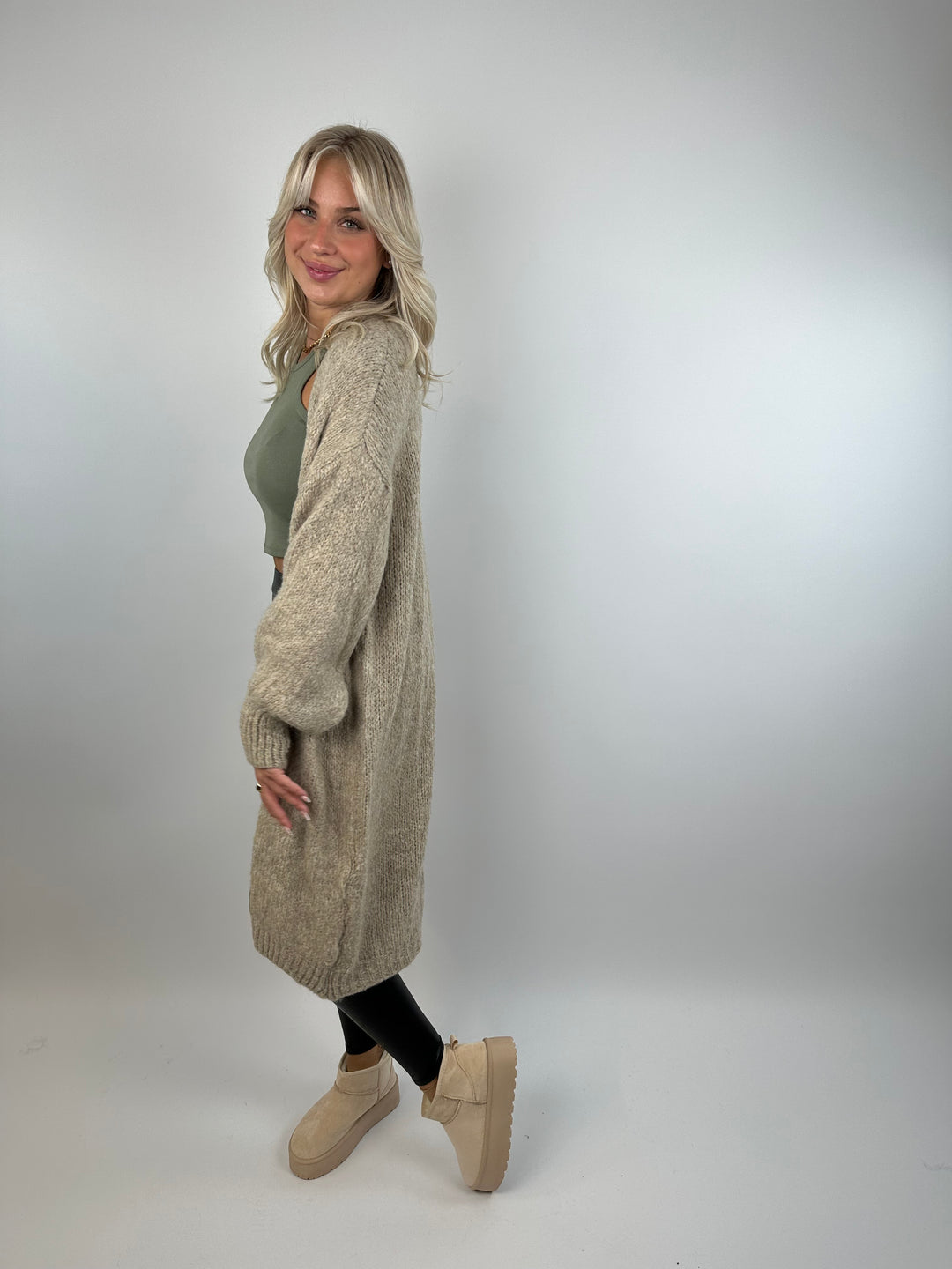 Langer Oversize Cardigan Super Cozy