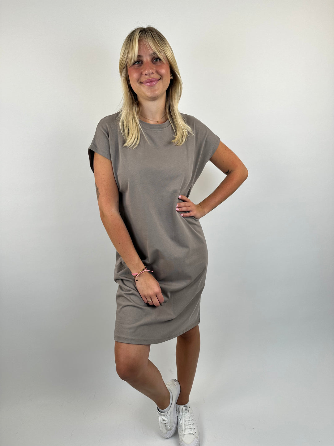 Basic Baumwollkleid Lauren