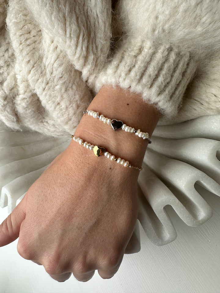 Armband Pearly Heart