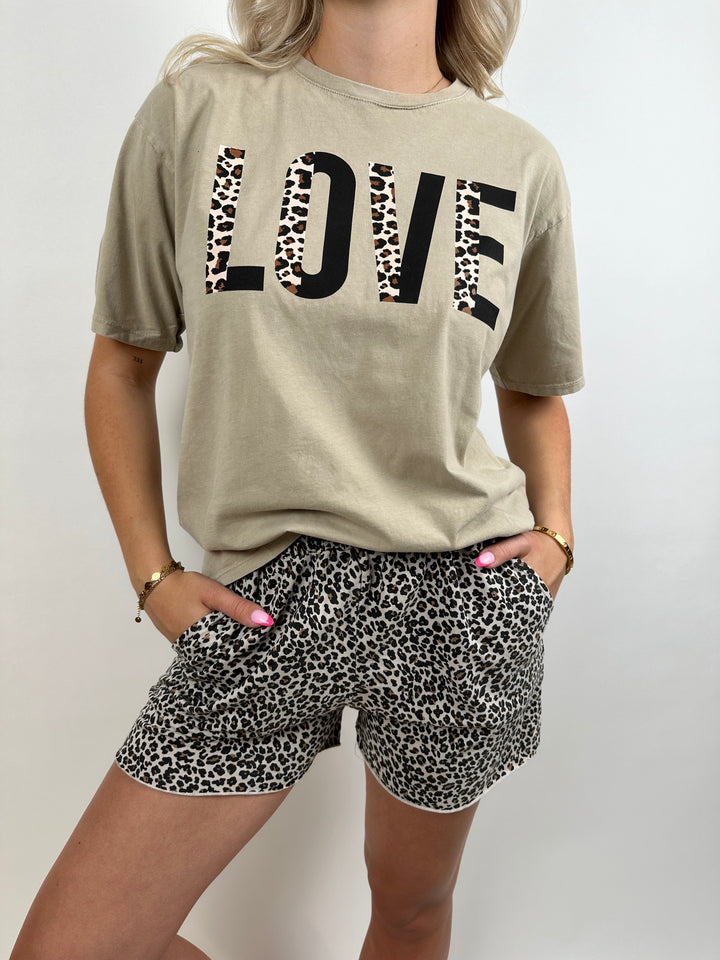 T-Shirt Black Leo Love