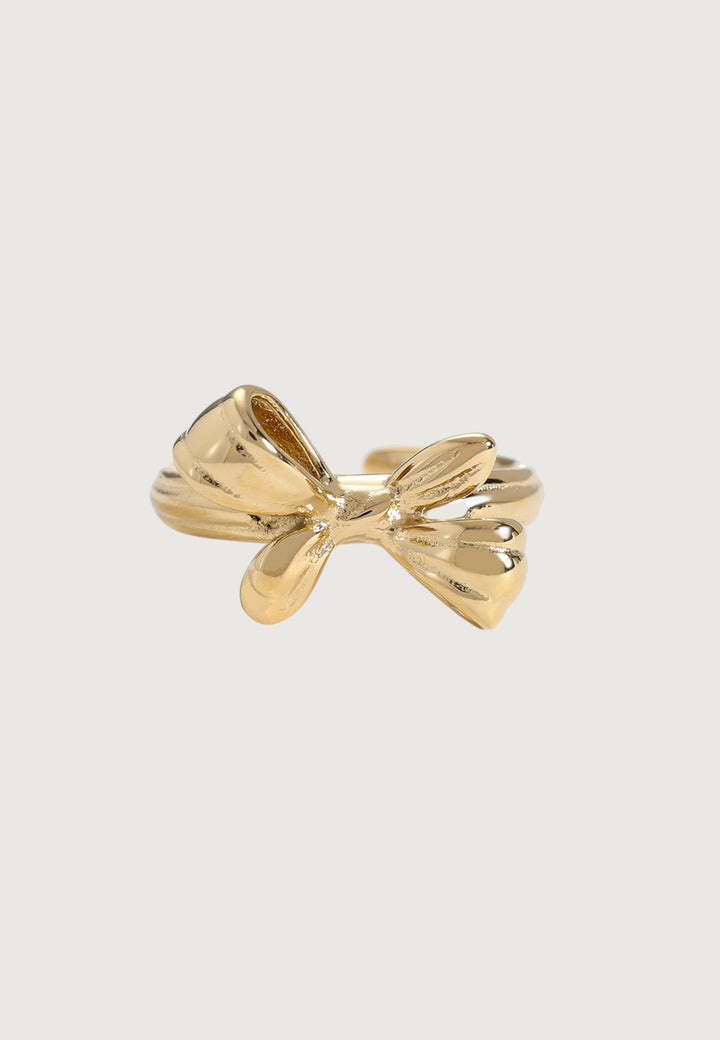 Ring Golden Bow