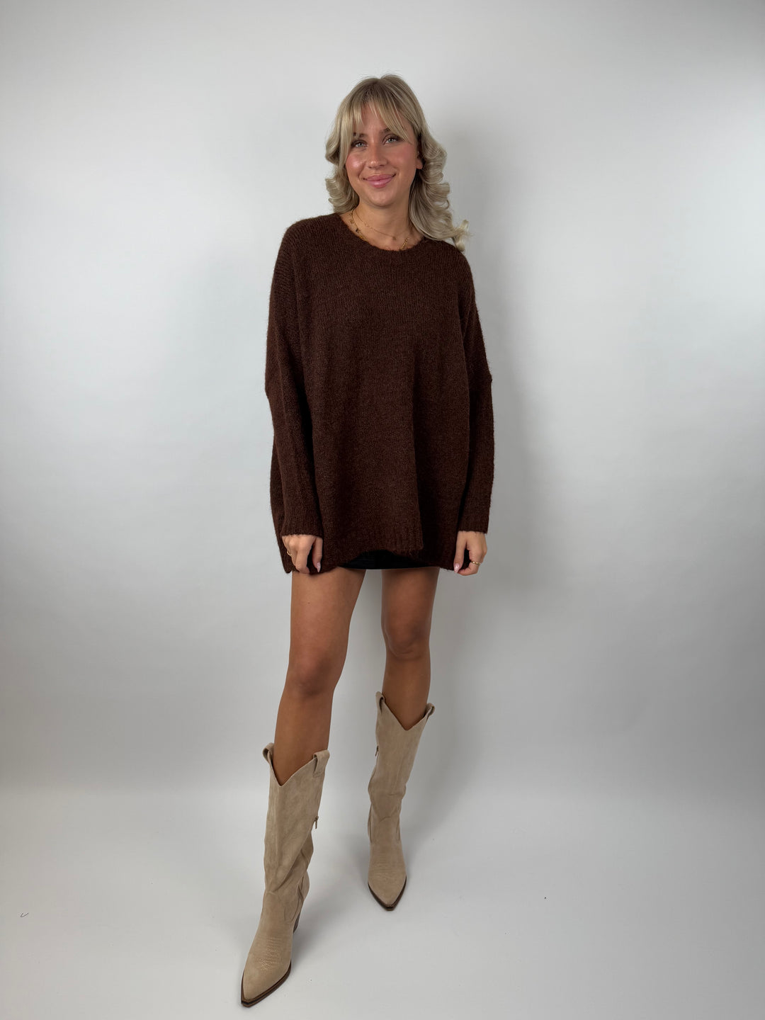 Oversize Strickpullover Casual Intense