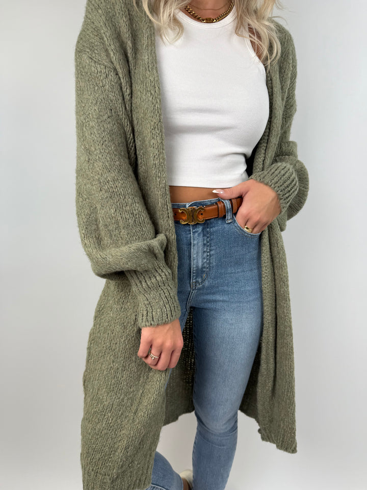 Langer Oversize Cardigan Super Cozy