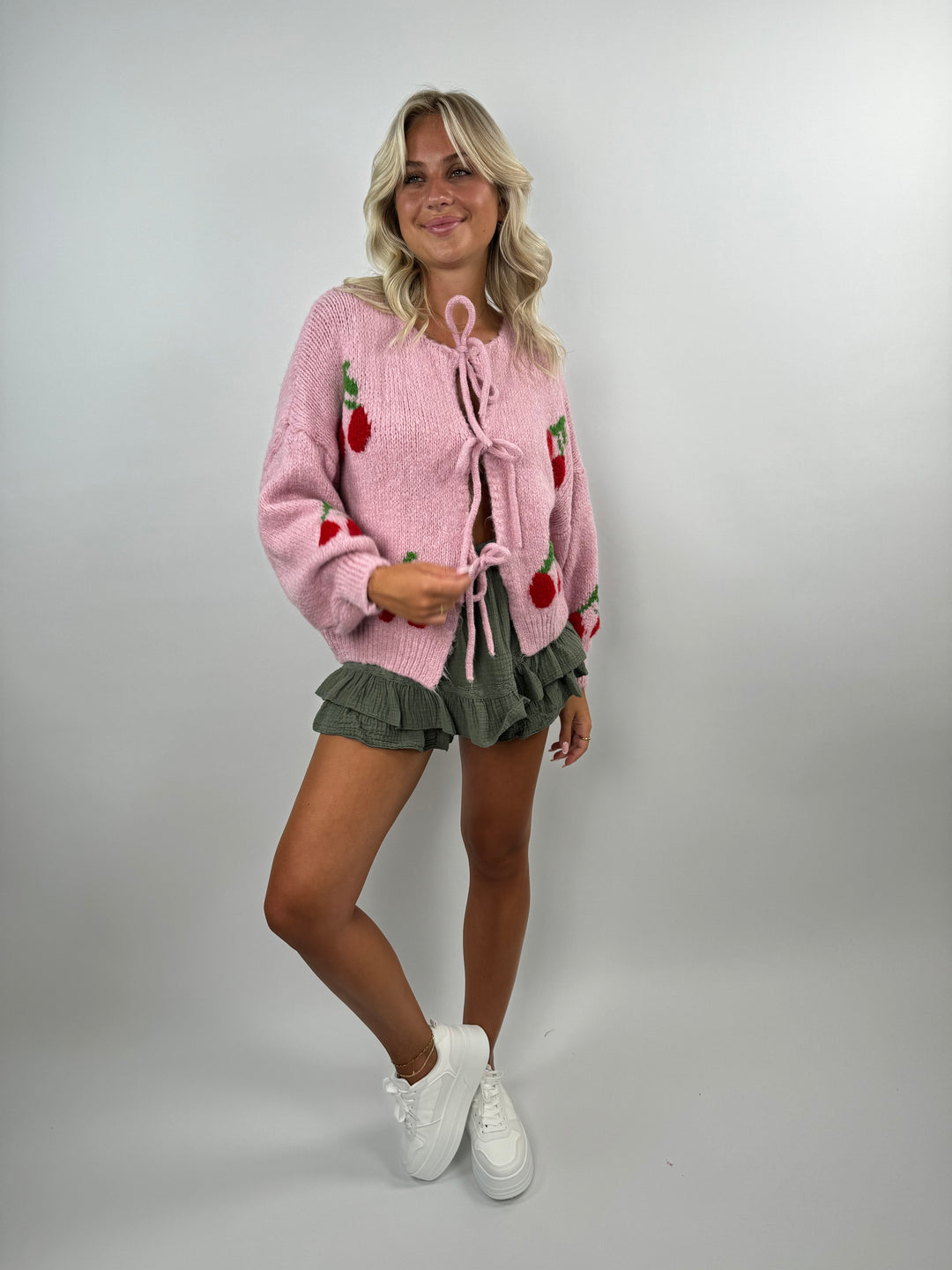 Cardigan mit Schleifen Cute Cherrys