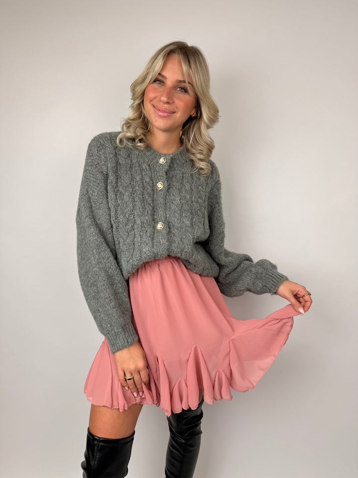 Cardigan mit Zopfmuster Cozy Days