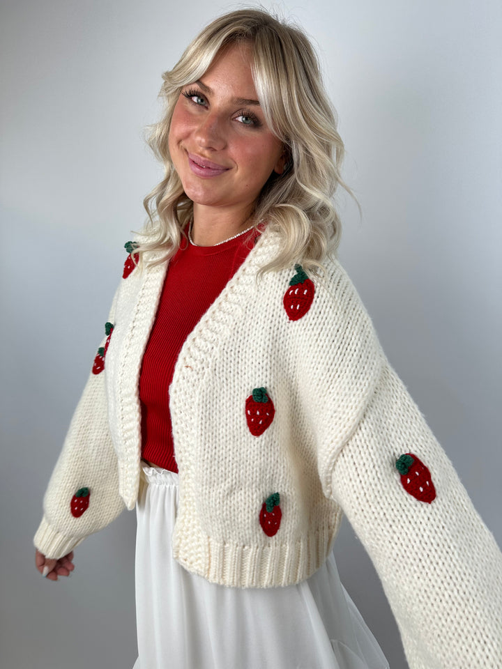 Offener Cardigan Sweet Strawberrys