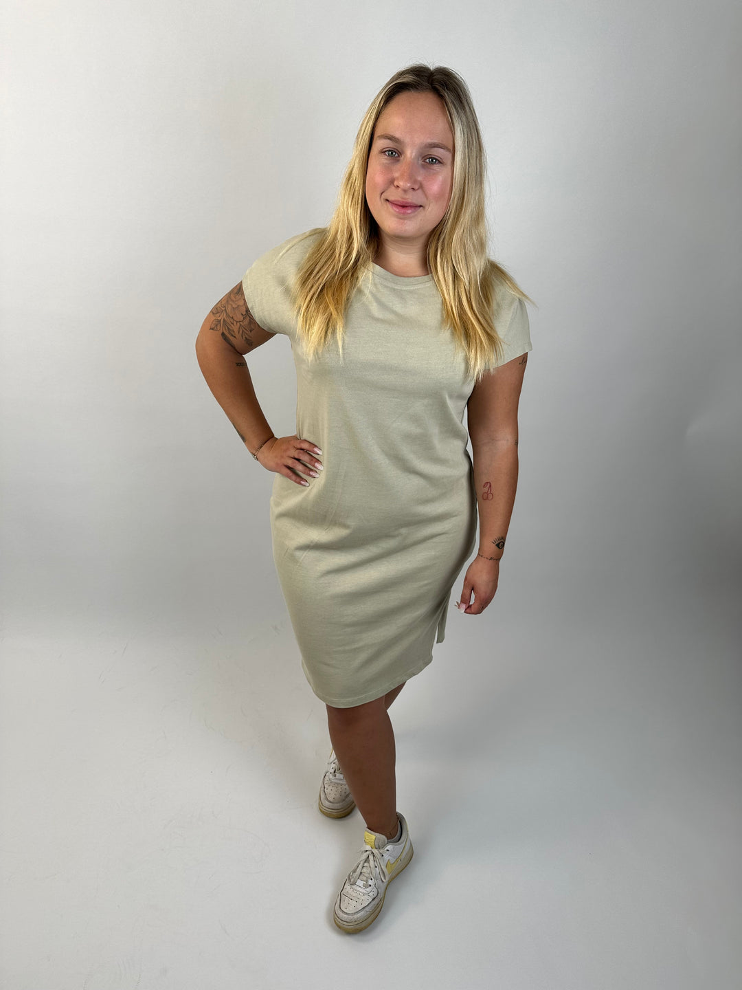 Basic Baumwollkleid Lauren