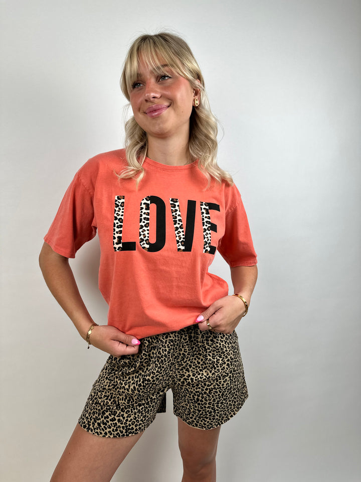 T-Shirt Black Leo Love