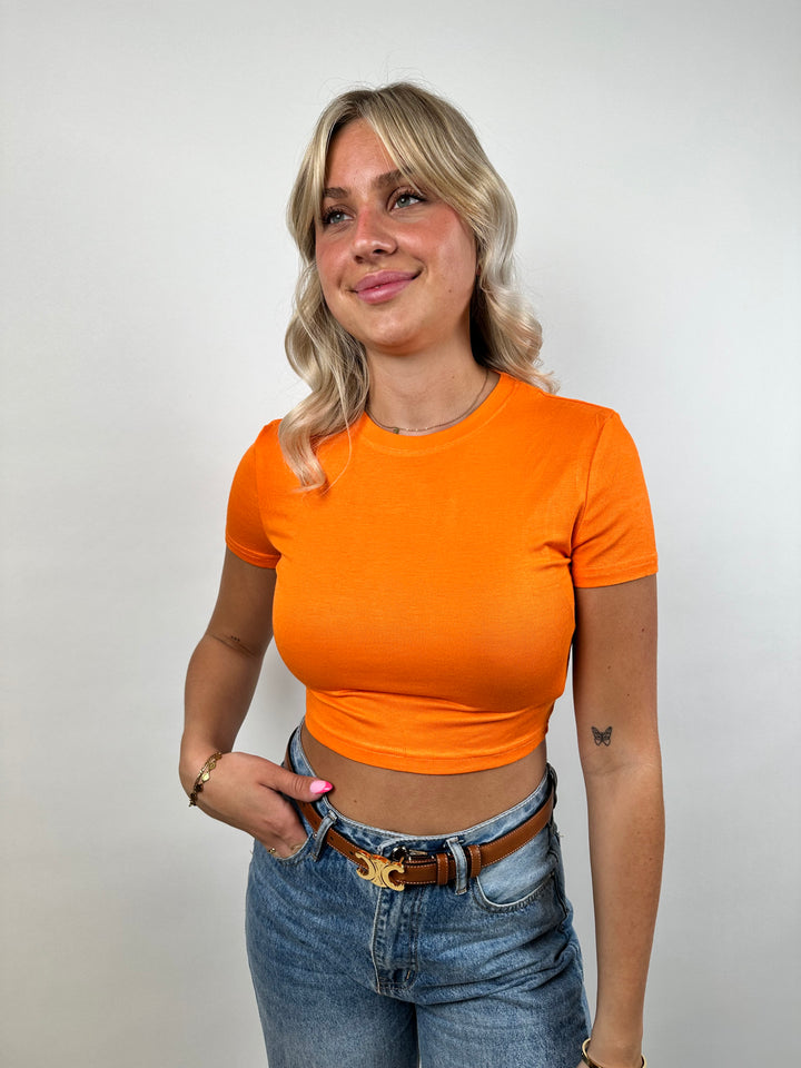 Cropped T-Shirt Summer Vibes