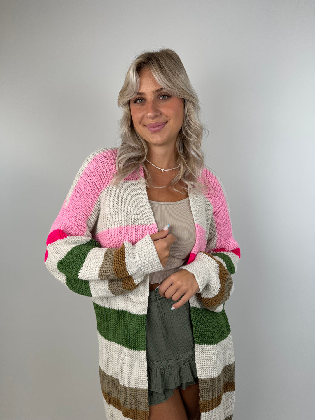 Langer Cardigan Good Vibes